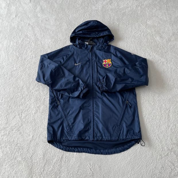 XL 나이키 바르셀로나 03-04 레인 바람막이 자켓 105