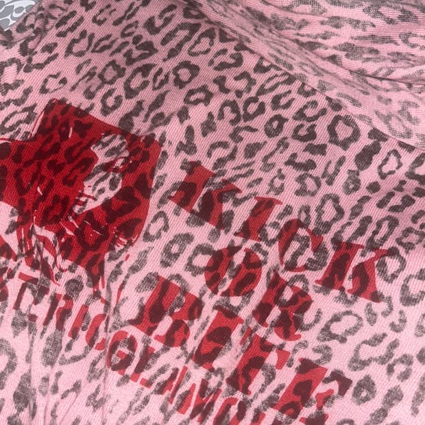 hysteric glamour leopard hoodie