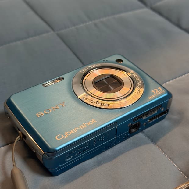 [초미품 풀박] 소니 사이버샷 DSC W220 블루
