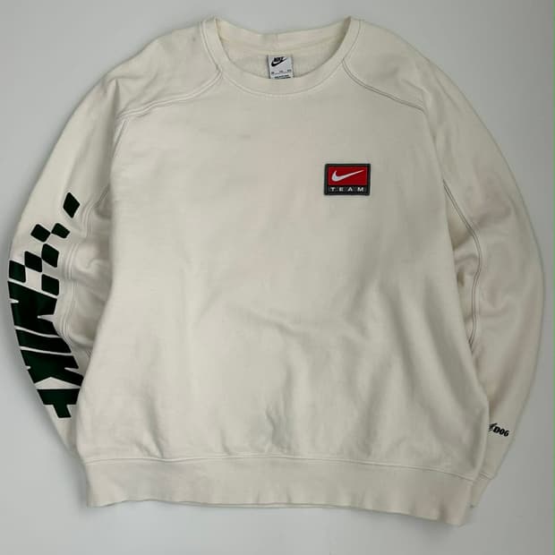 [2XL] 나이키 팀 그래픽 슈독 스웻 셔츠 맨투맨