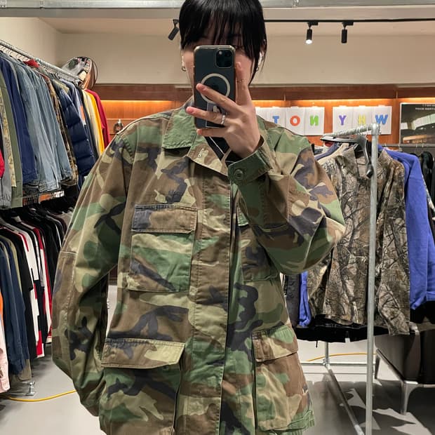 ARMY BDU 밀리터리 야상 필드 자켓