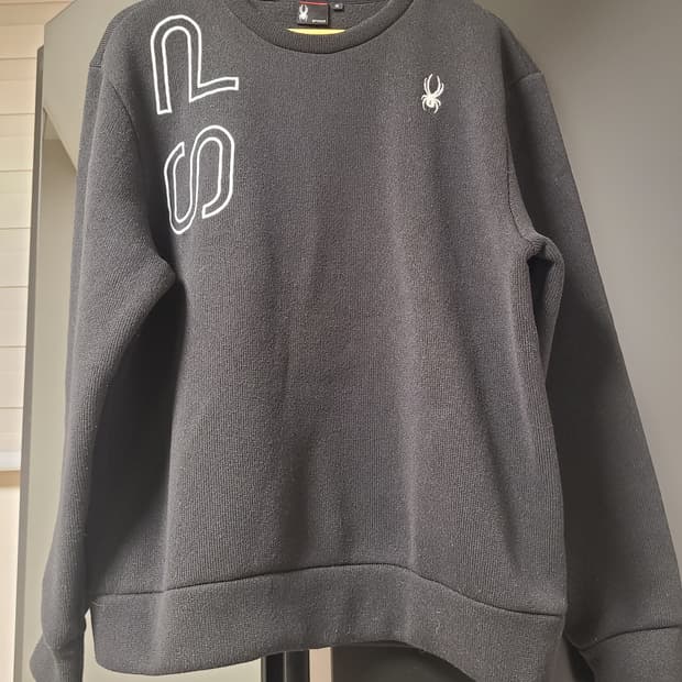 스파이더 기모 스웨터맨투맨xl