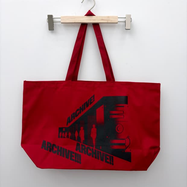 TOTE BAG GRAND PALAIS RED ROUGE