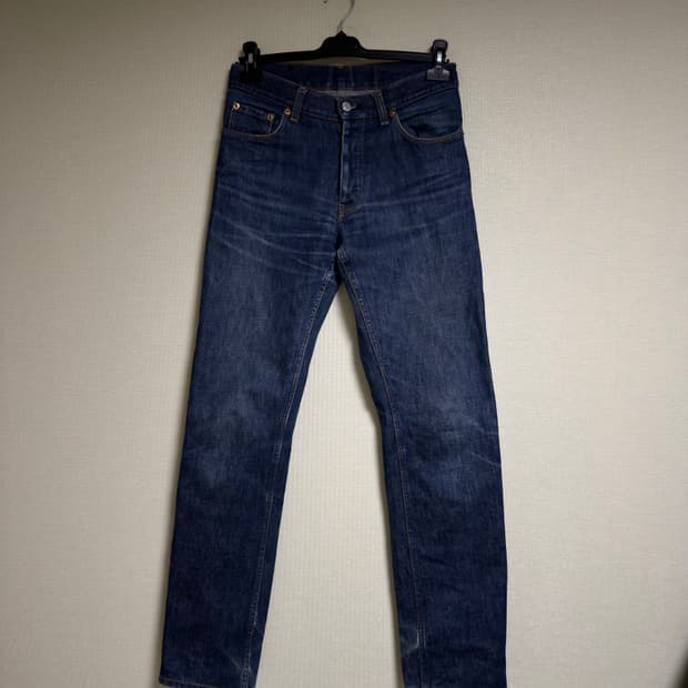 [30] Helmut Lang 1998s denim pants