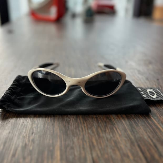 Oakley eye jacket 1.0 오클리 아이자켓 화이트펄 1999