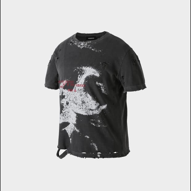로어링라드 Frayed Scatter T-shirt/라지