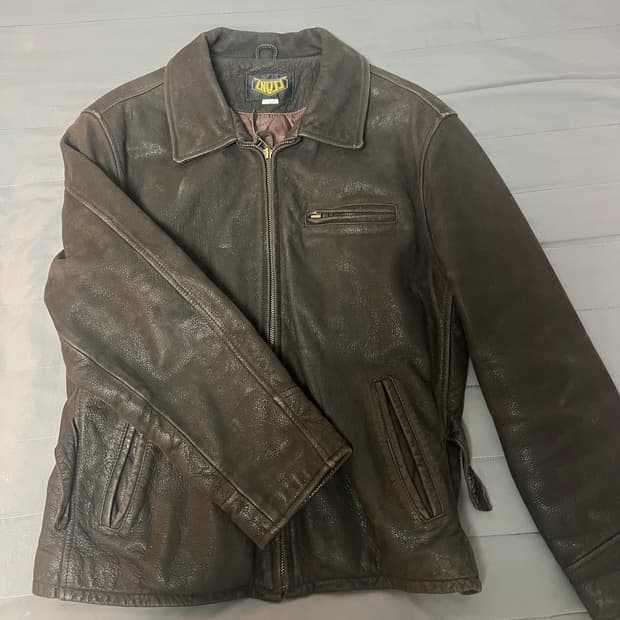 빈티지 가죽자켓
