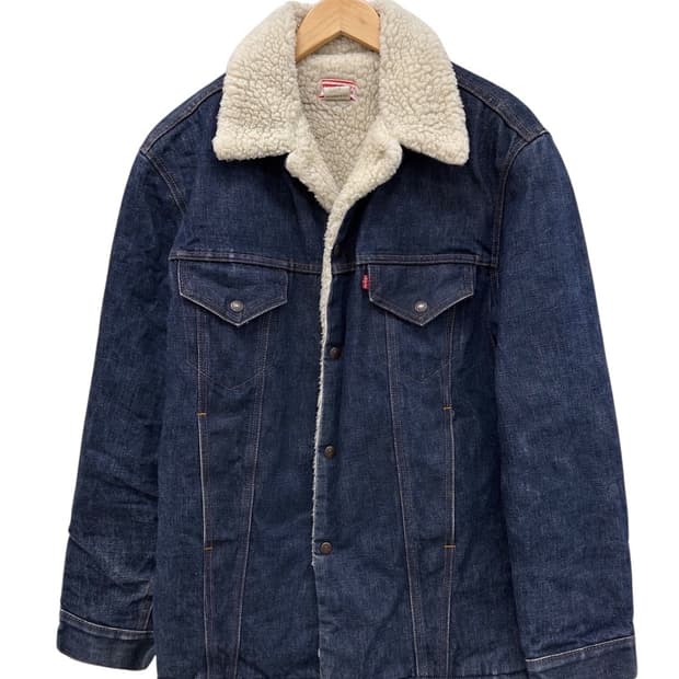 70s 리바이스 쉐르파 데님 청자켓 (42,XL)