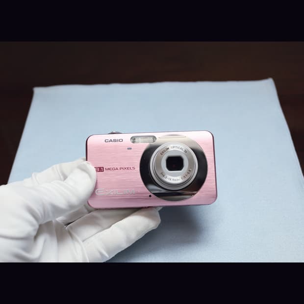 레어<민트급><프리지아>카시오 Z85 핑크 빈티지 디카