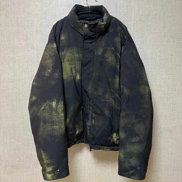 스투시 카모 패딩