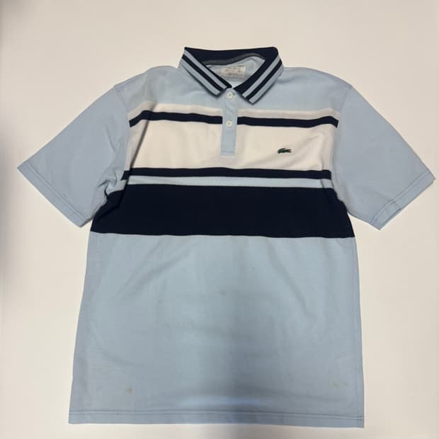 라코스테 배색 반팔 카라 폴로 티셔츠 L ~ XL
