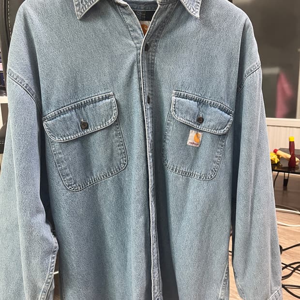 칼하트 데님 남방