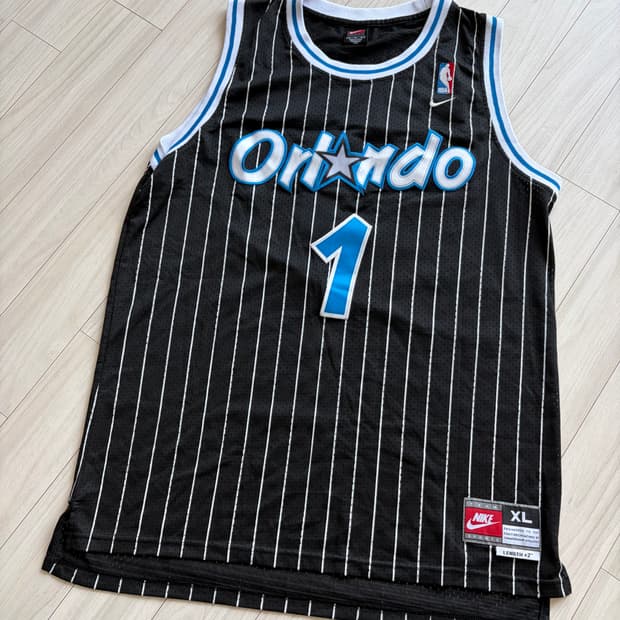 나이키 올랜도 매직 하더웨이 농구 유니폼 XL