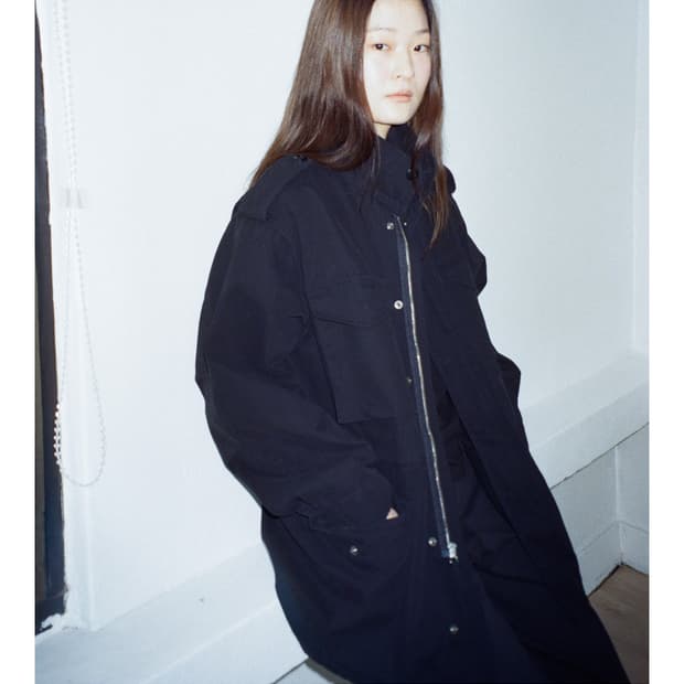 taey 테이 m65 field jacket black