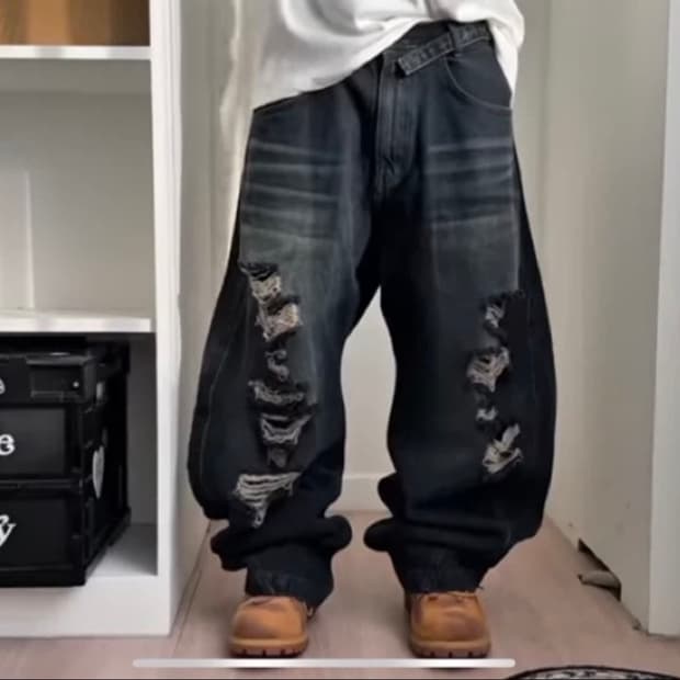 BLR 데님 팬츠 mk