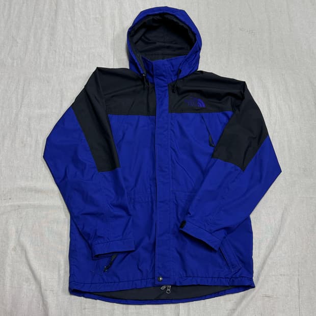 노스페이스 빈티지 퍼플 배색 바람막이 M(105)