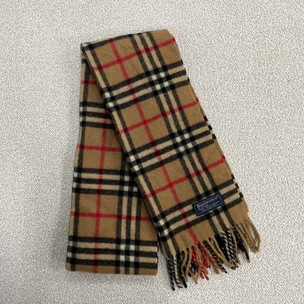 [실측확인] 클래식 노바체크 머플러 목도리 0106M1