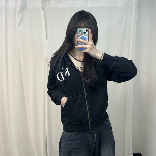Kodak black zip-up hoodie