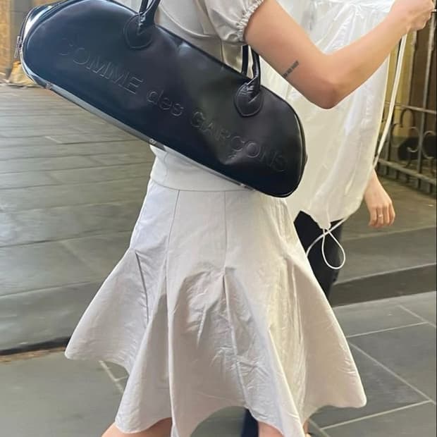 꼼데가르송 보스턴백 볼링백