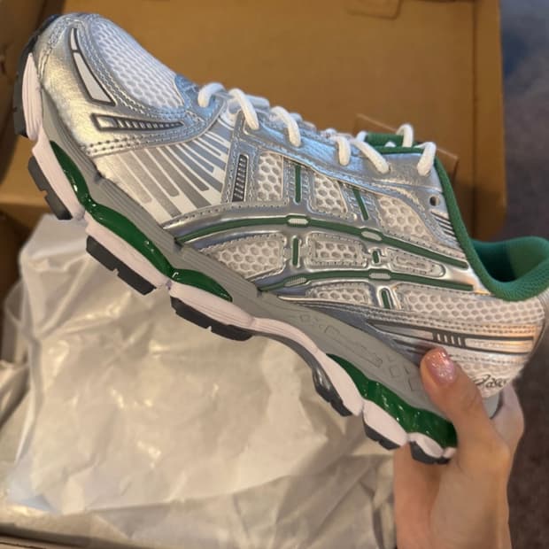 230 아식스 젤 카야노 12.1 화이트 퓨어 실버 새상품