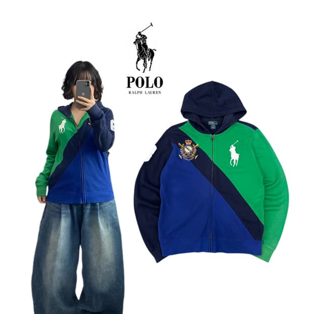 폴로 빅포니 치프키프 후드집업