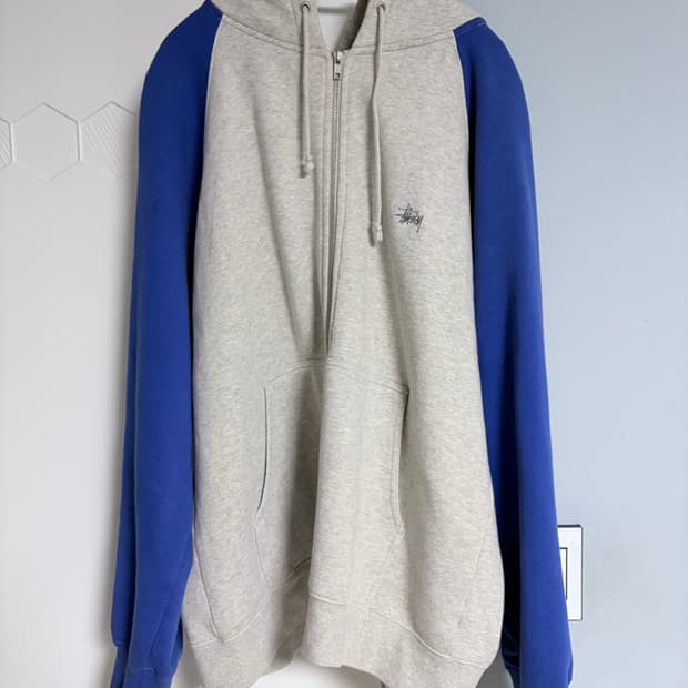 스투시 후드집업