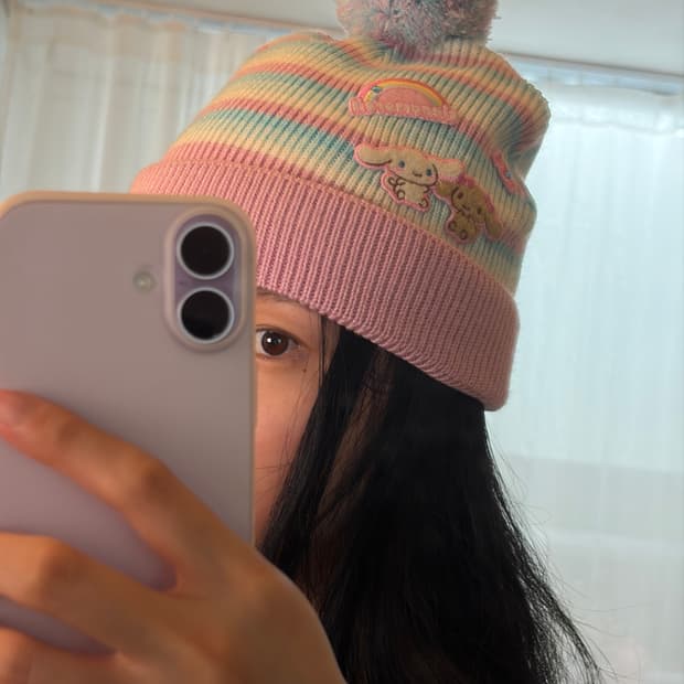 귀여운 시나모롤 비니