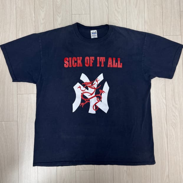 90s 식 오브 잇 올 빈티지 밴드 티셔츠