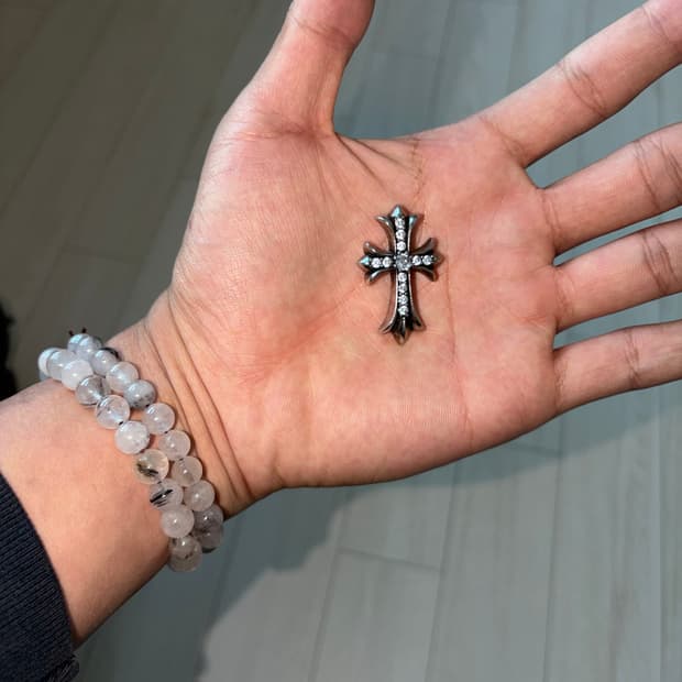 Chrome Hearts Full Pavé XS Cross