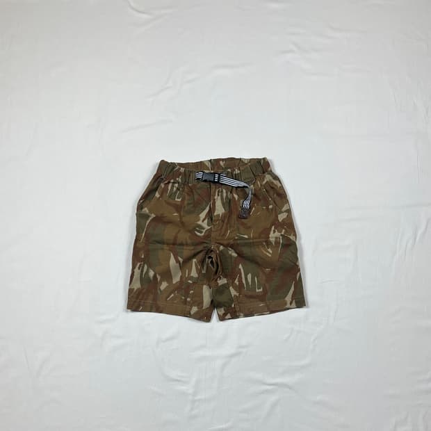 kelen 켈렌 카모패턴 밴딩 스트랩 하프팬츠 반바지