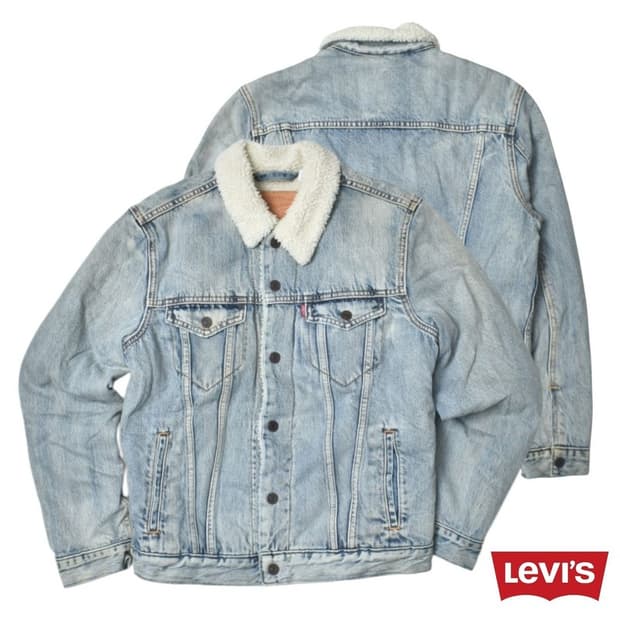 리바이스 쉐르파 트러커 청자켓 S N1173