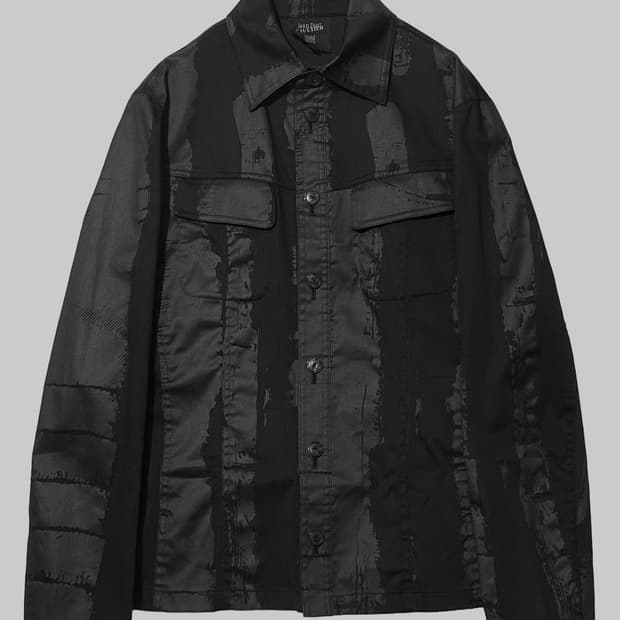 장 폴 고티에 코팅 셔츠 자켓