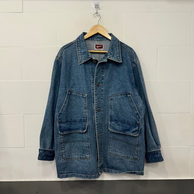 Edisonstore 데님 초어 자켓