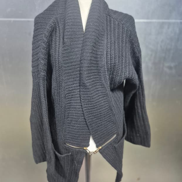 쟈딕앤볼테르 니트 가디건 지퍼 포인트