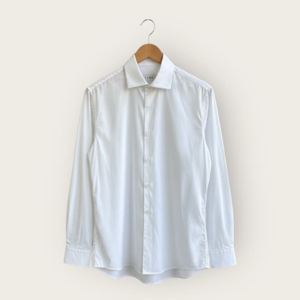 100/ 타임옴므 21SS 화이트 클래식 셔츠