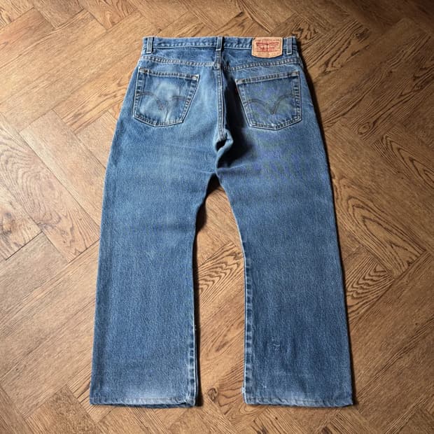 [31]00's 리바이스 517 멕시코제 빈티지 페이딩 플레어진 F40