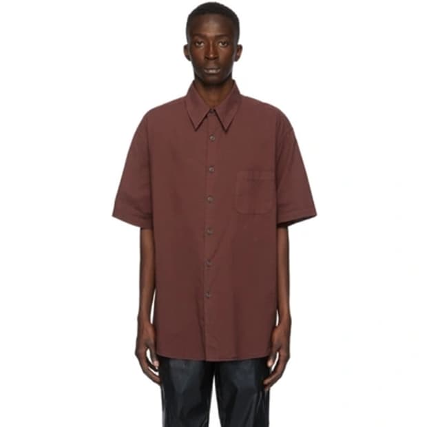 아워레가시 버로우드 숏 슬리브 셔츠