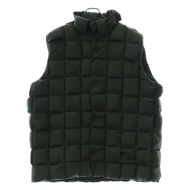 보테가베네타 인트레치아토 테크 나일론 구스다운 패딩 베스트
