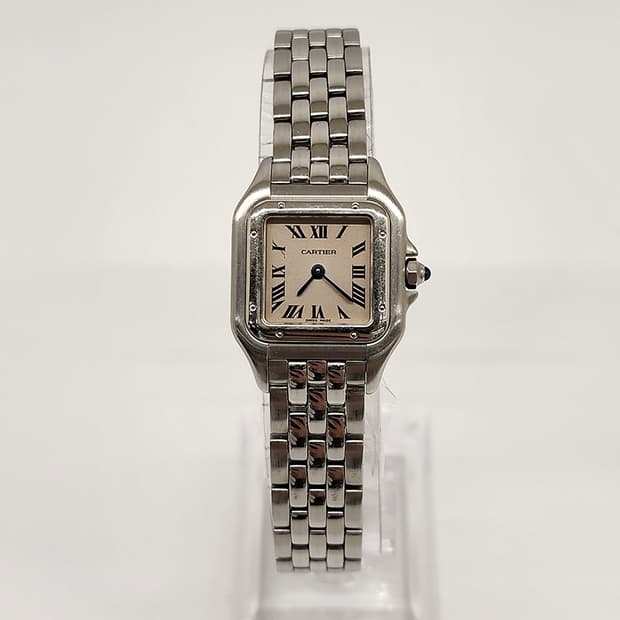 까르띠에 1320 팬더 스틸 쿼츠 22mm