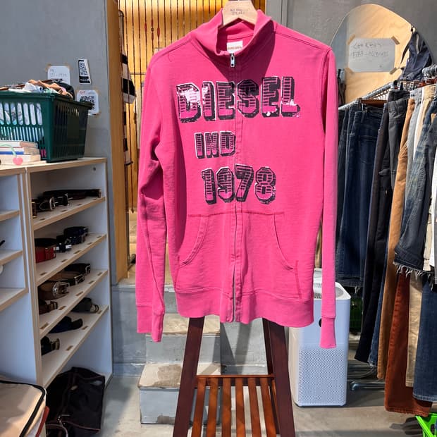 디젤 페이딩 집업 슬림핏