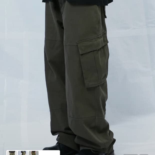 감마갤러리 멀티 카고 팬츠