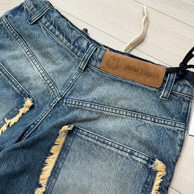 [New] Moncler x Palm Angels Denim pants 