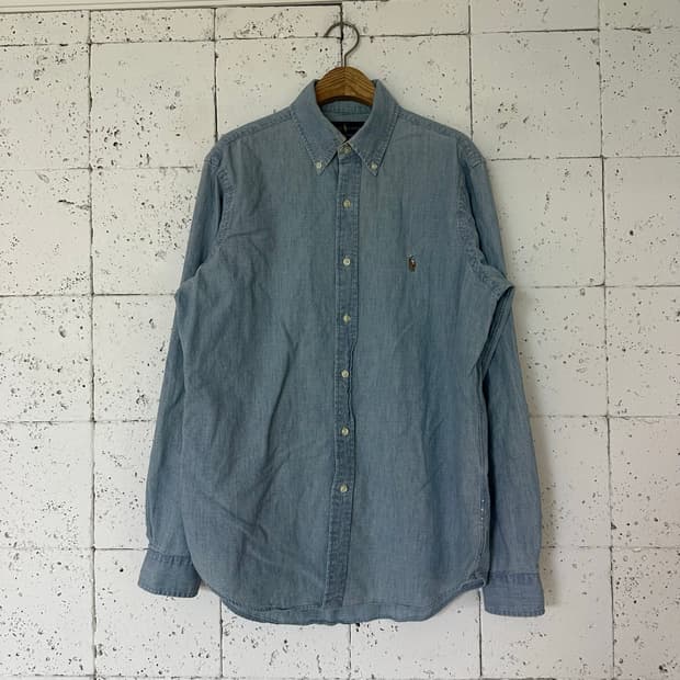 M 폴로 랄프로렌 샴브레이 셔츠