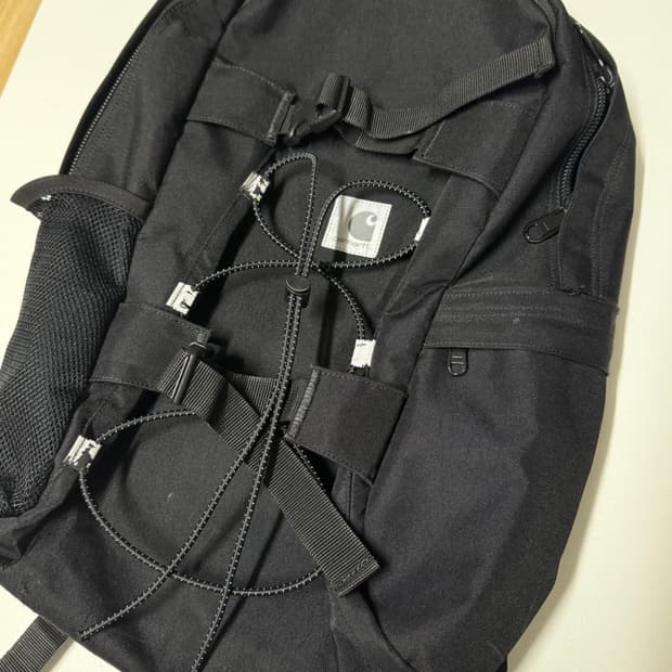 칼하트 킥플립 백팩 블랙 