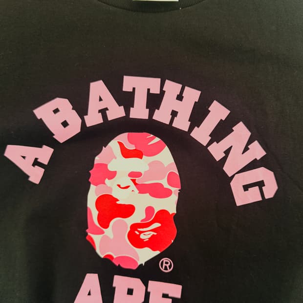 A BATHING APE BAPE(베이프) abc 카모플라쥬 티셔츠