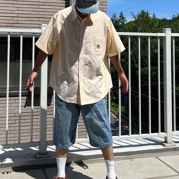 칼하트 반팔 셔츠