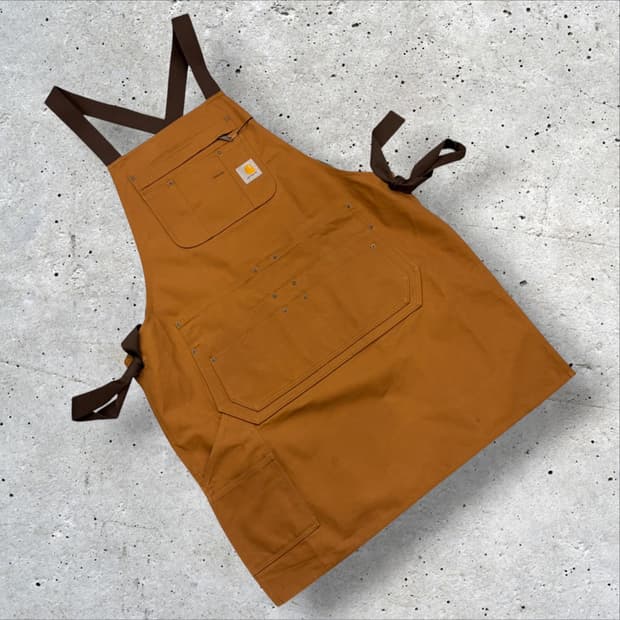 [OS] Carhartt 칼하트 앞치마 브라운