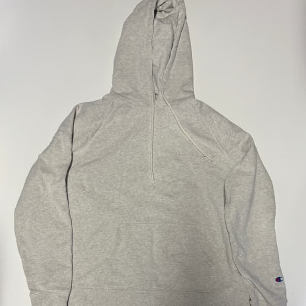 챔피온 25년도 최신 스웻 후드티 L ~ XL 멜란지그레이