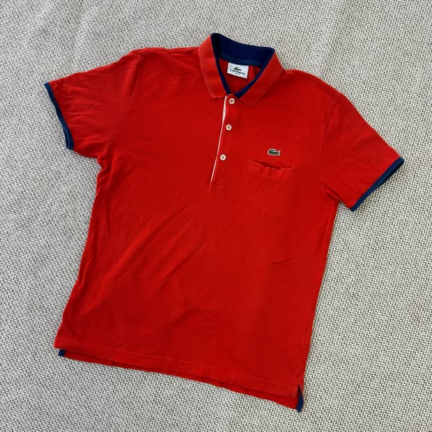 3 라코스테 슬림핏 포켓 PK 반팔0327D