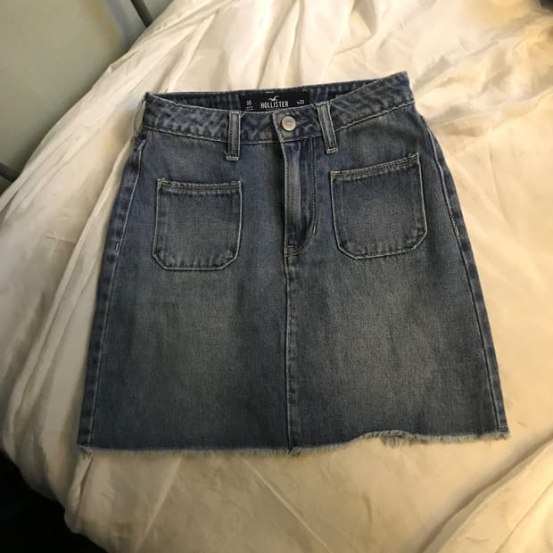 Hollister 홀리스터 여름 데님 스커트